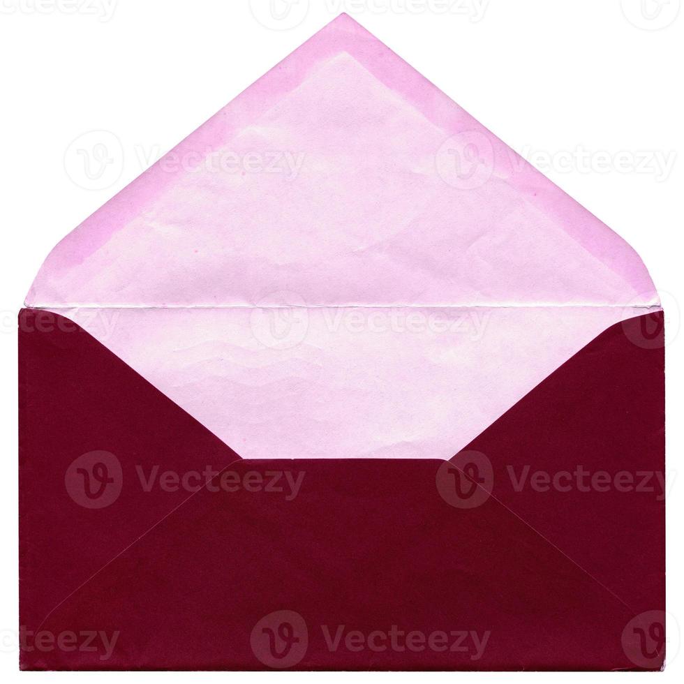 Red envelope isolated photo