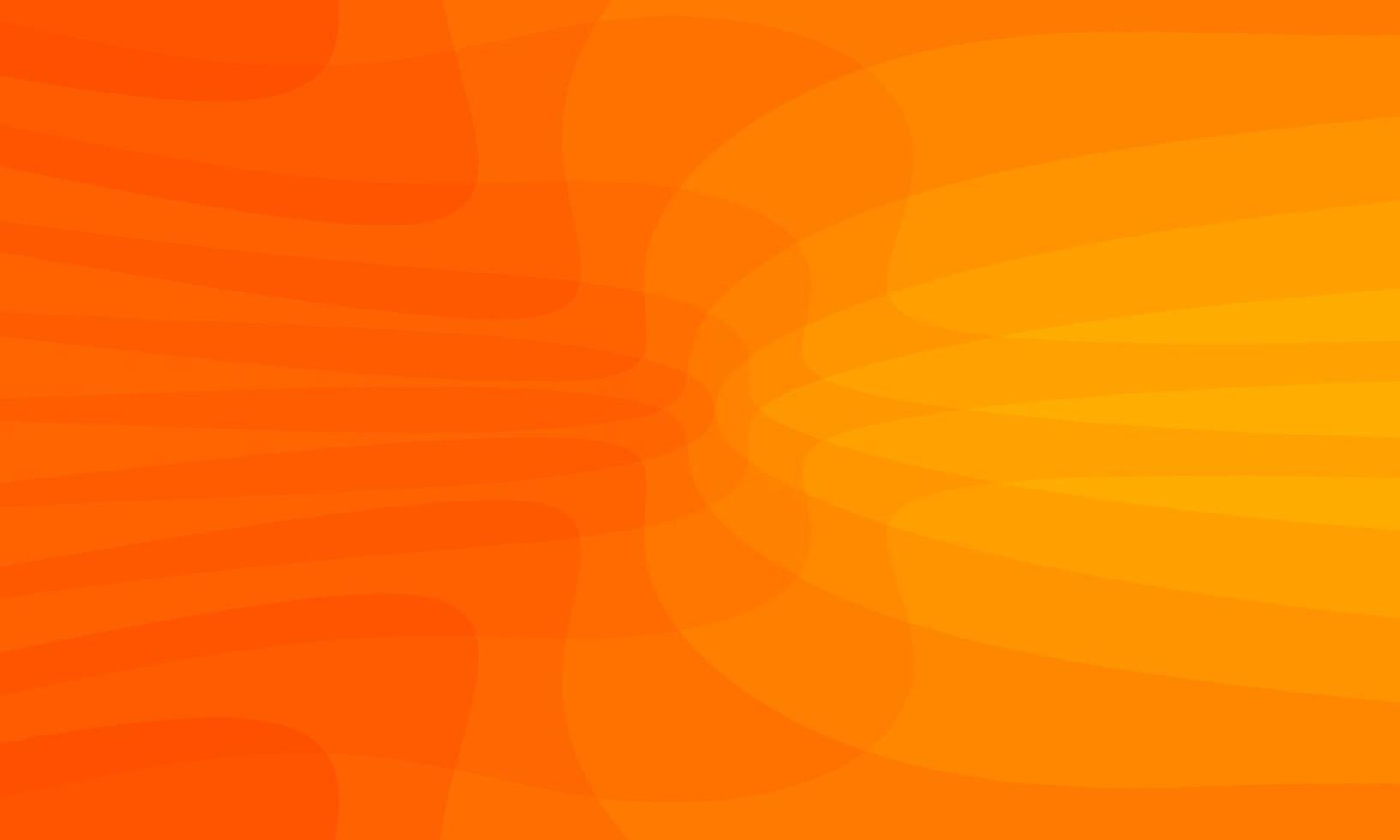 Beautiful Wavy Geometric Orange Background vector