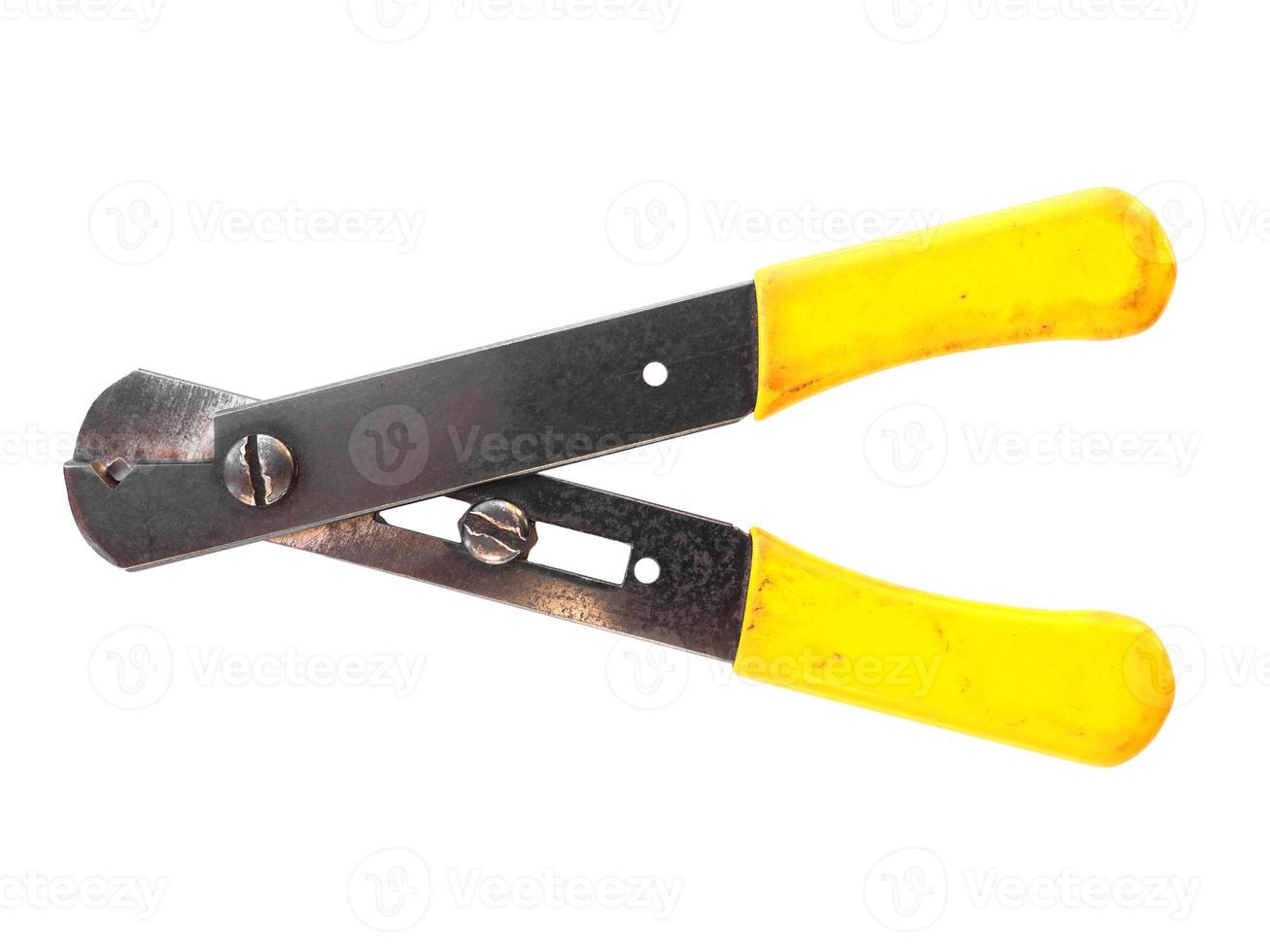 Wire cutter isolated photo