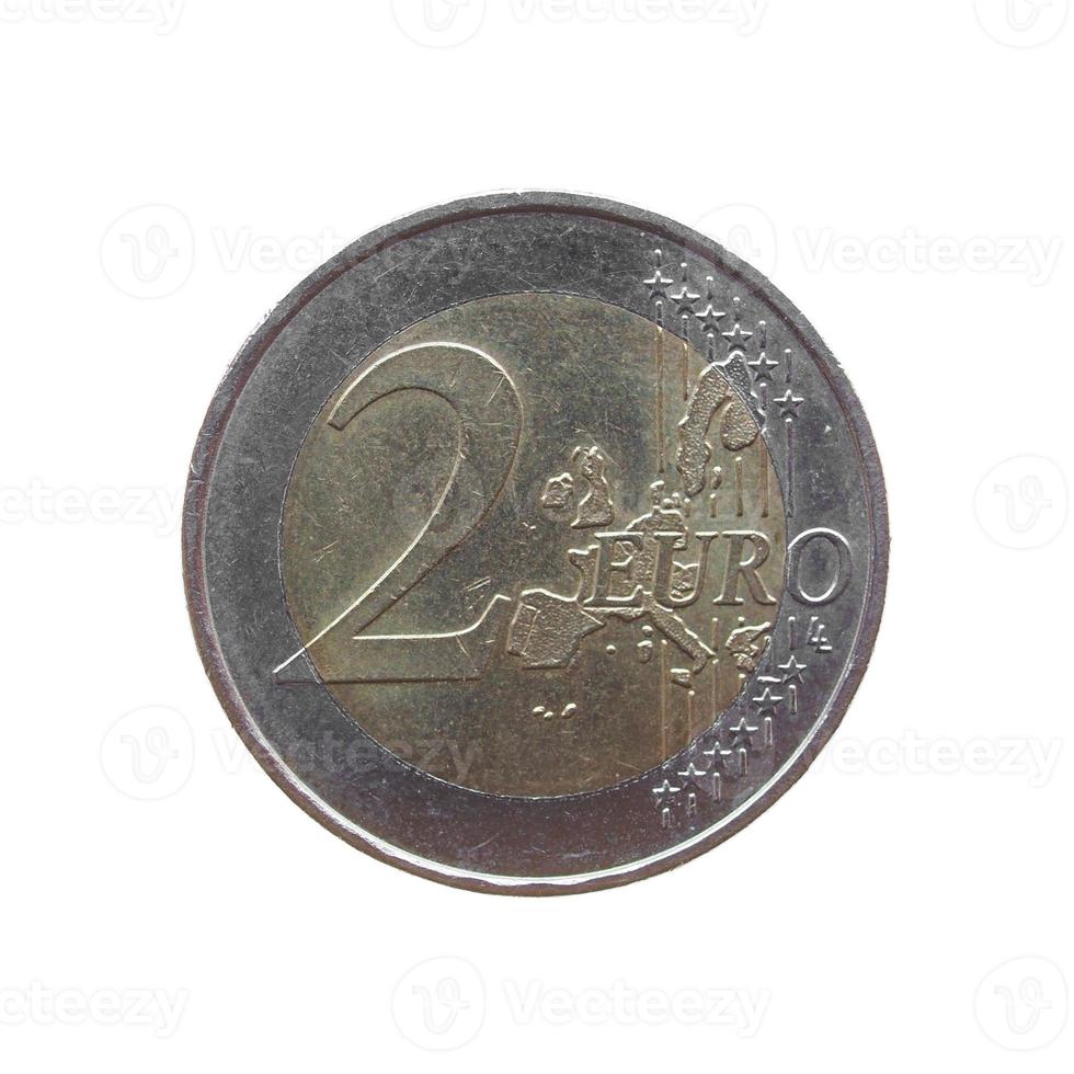 Coin isolated over white photo