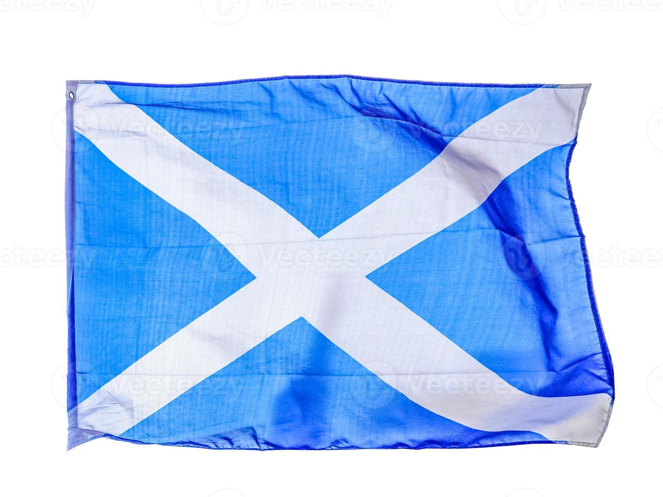 escocia, reino unido, bandera, aislado foto