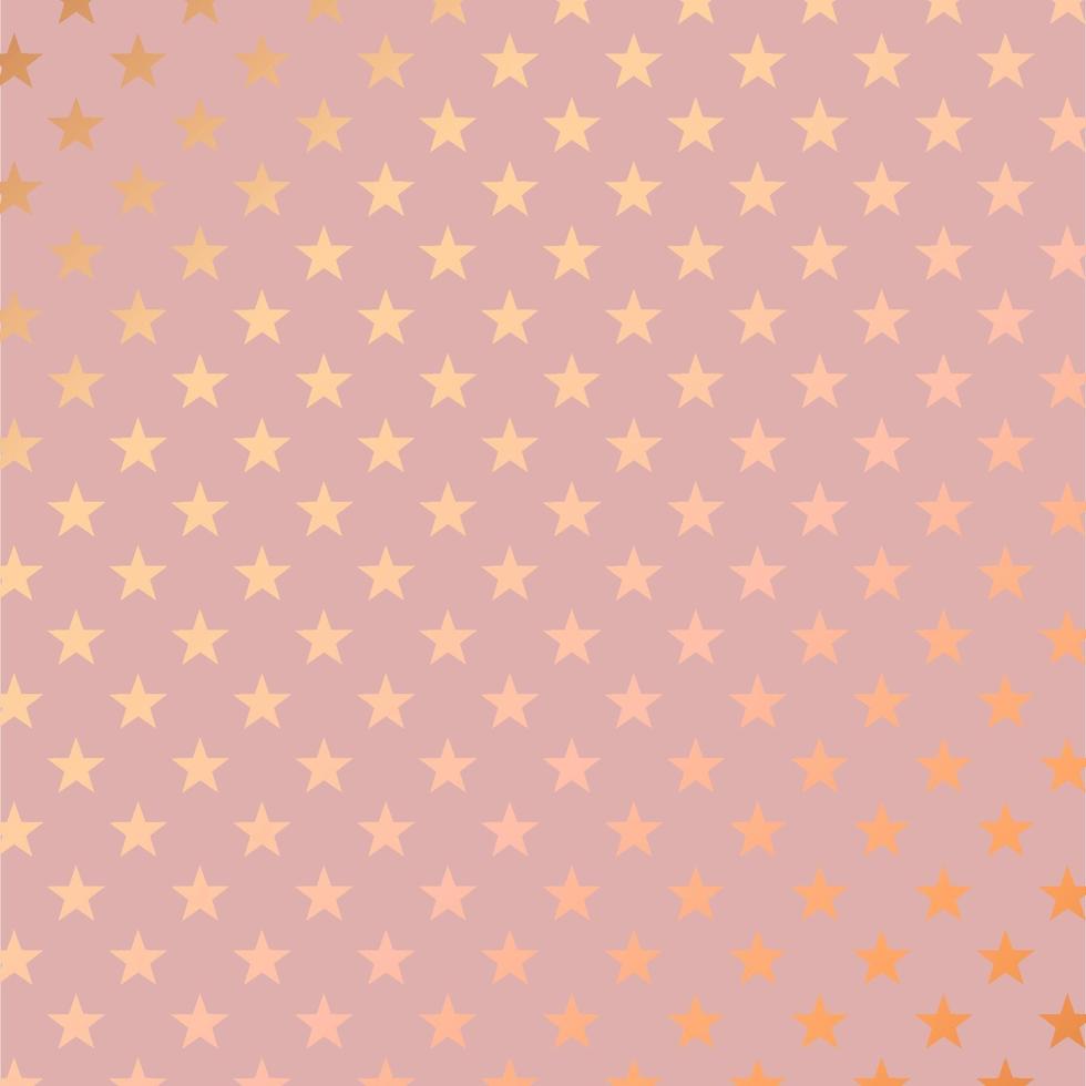 fondo estampado estrella de oro rosa 2705 vector