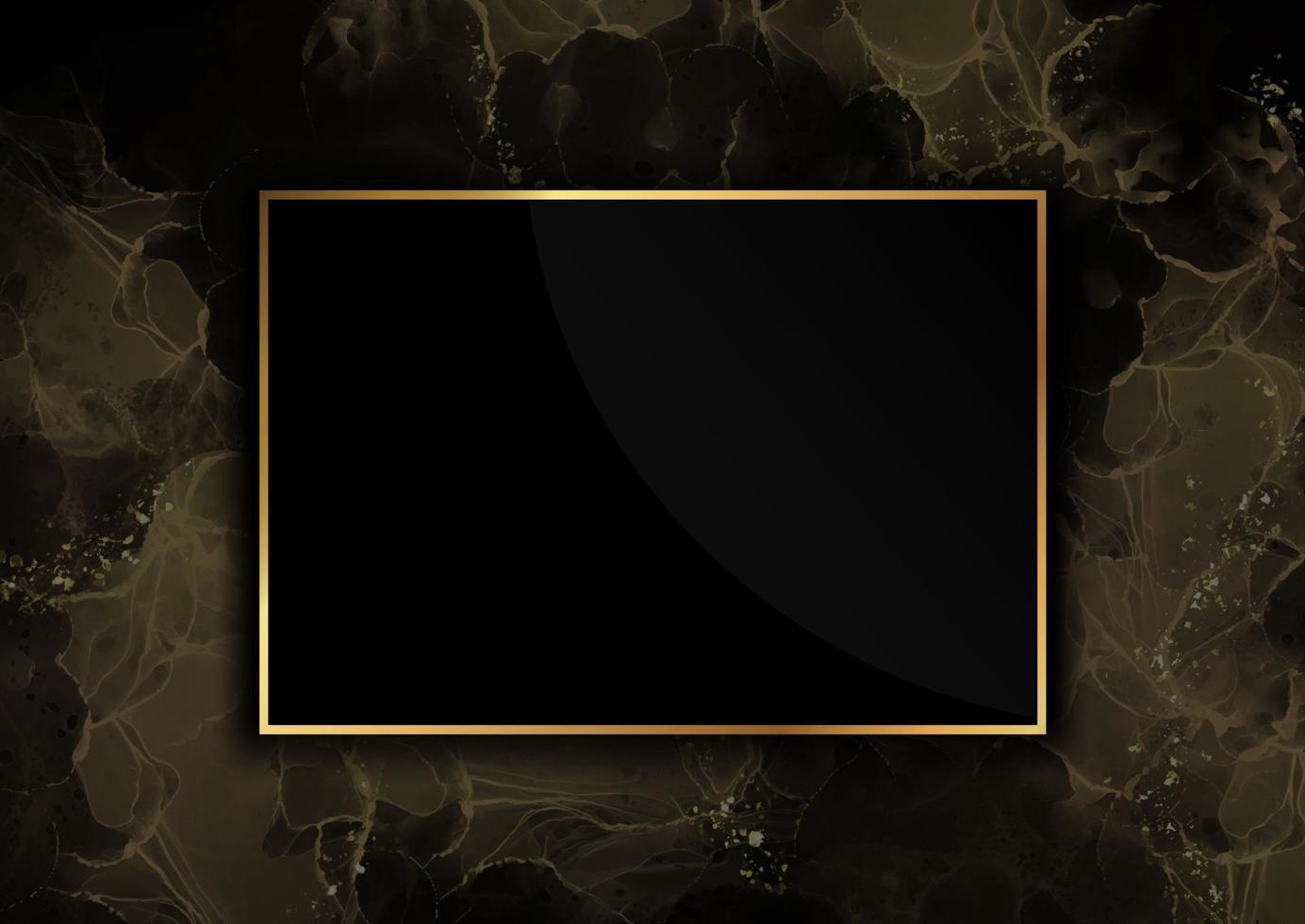 golden luxury frame background 0907 vector