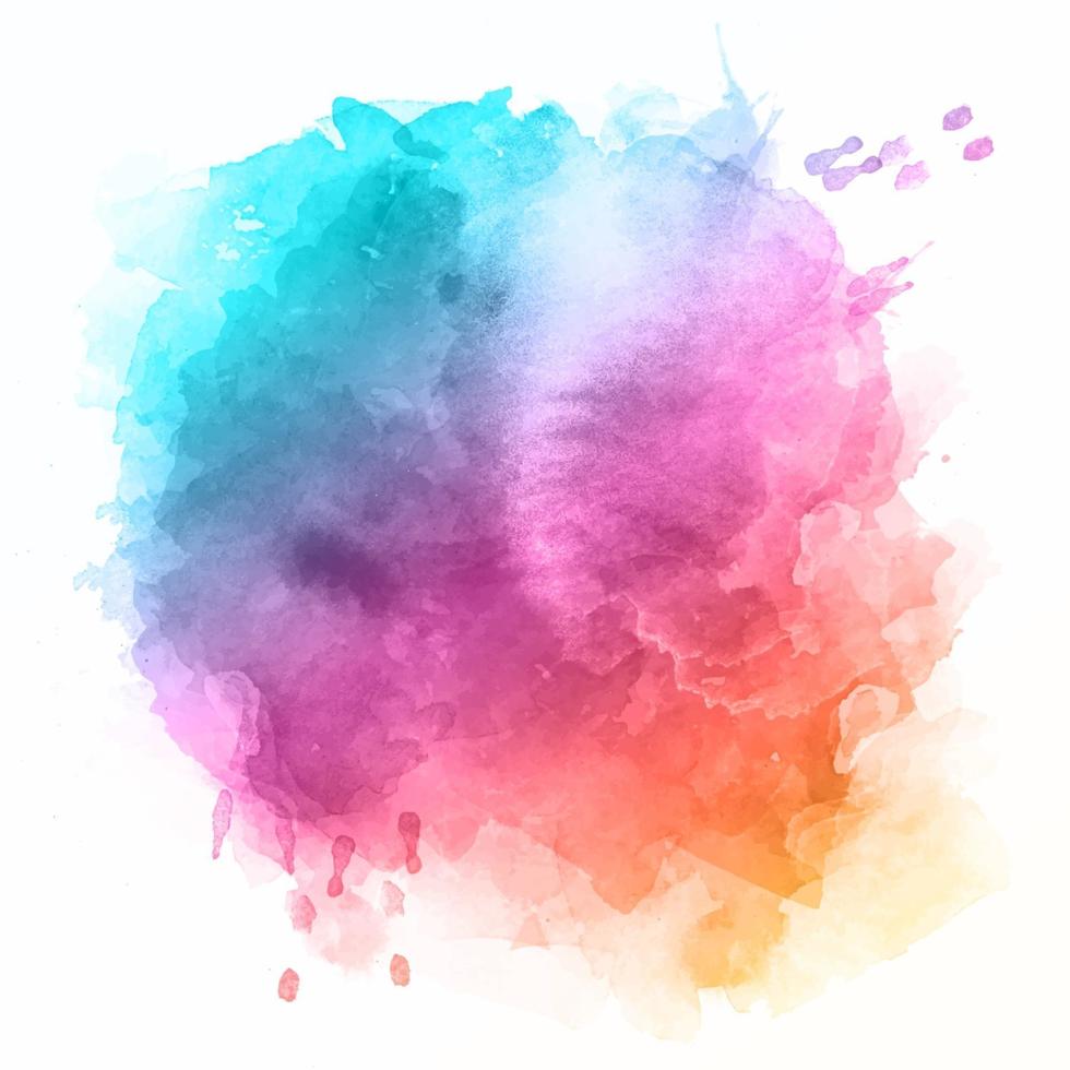 colourful watercolour splatter design 1108 vector