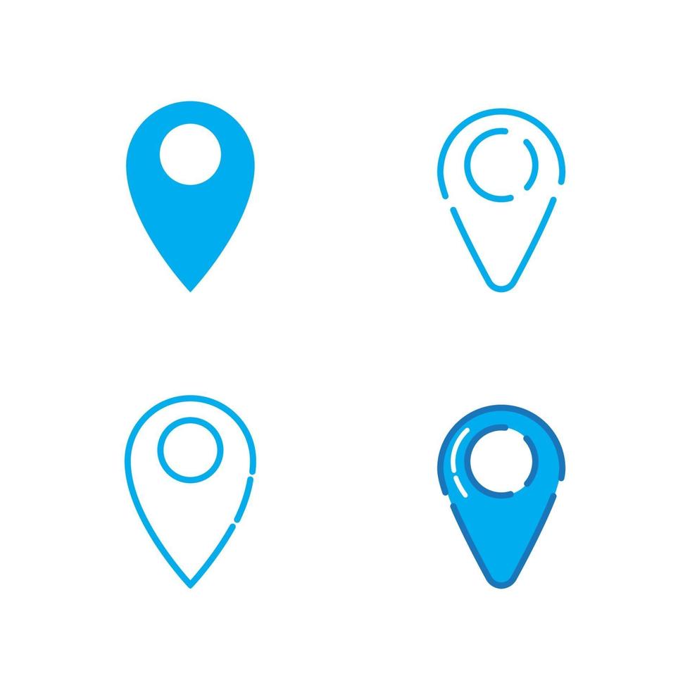 Location point icon vector illustration