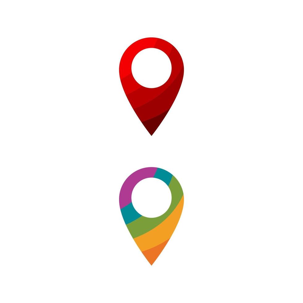 Location point icon vector illustration