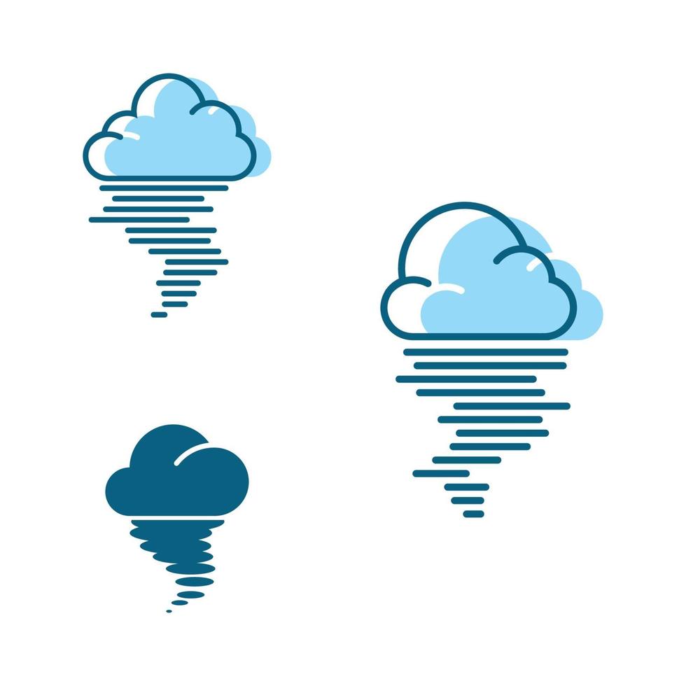 Tornado symbol vector illustration