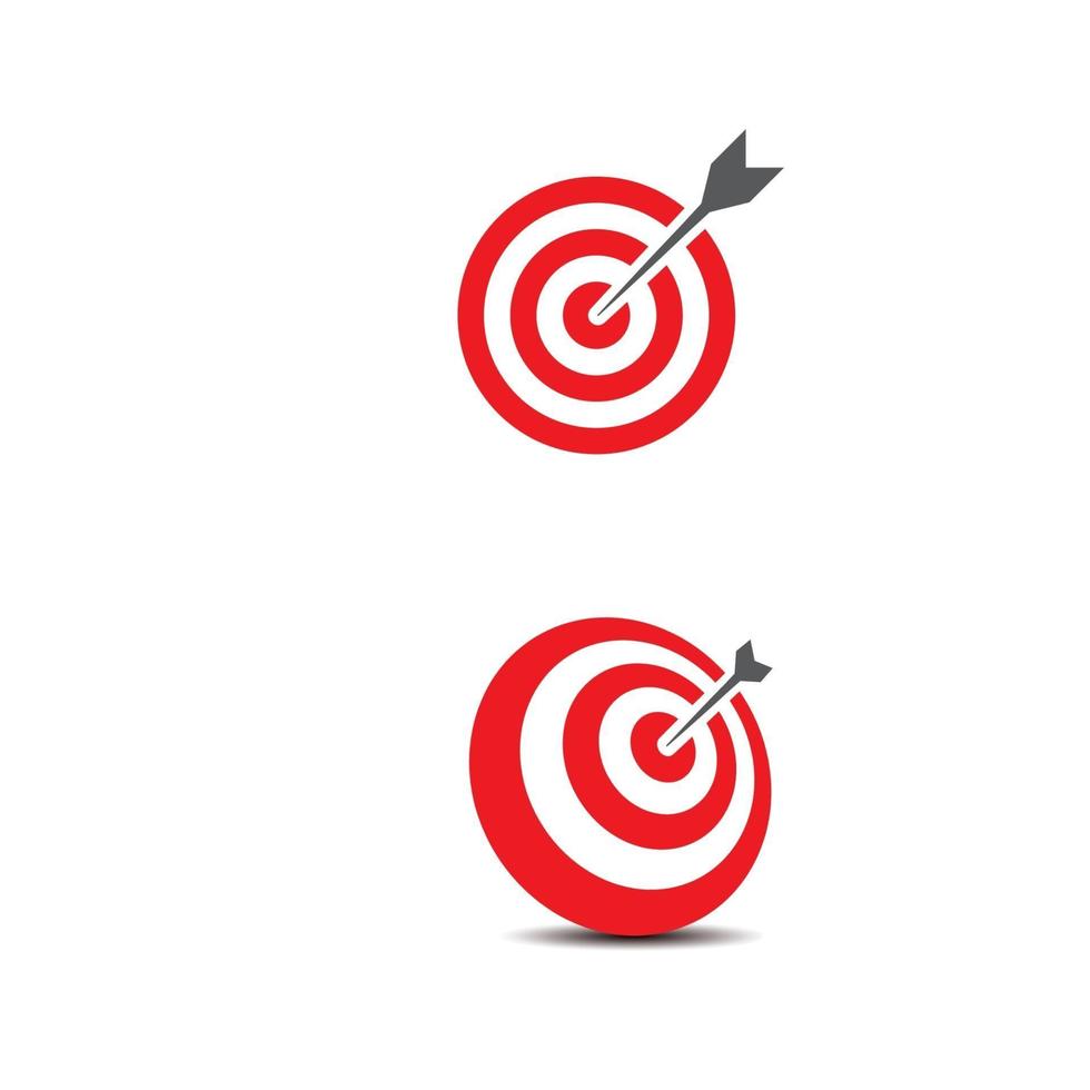 Target Vector icon illustration