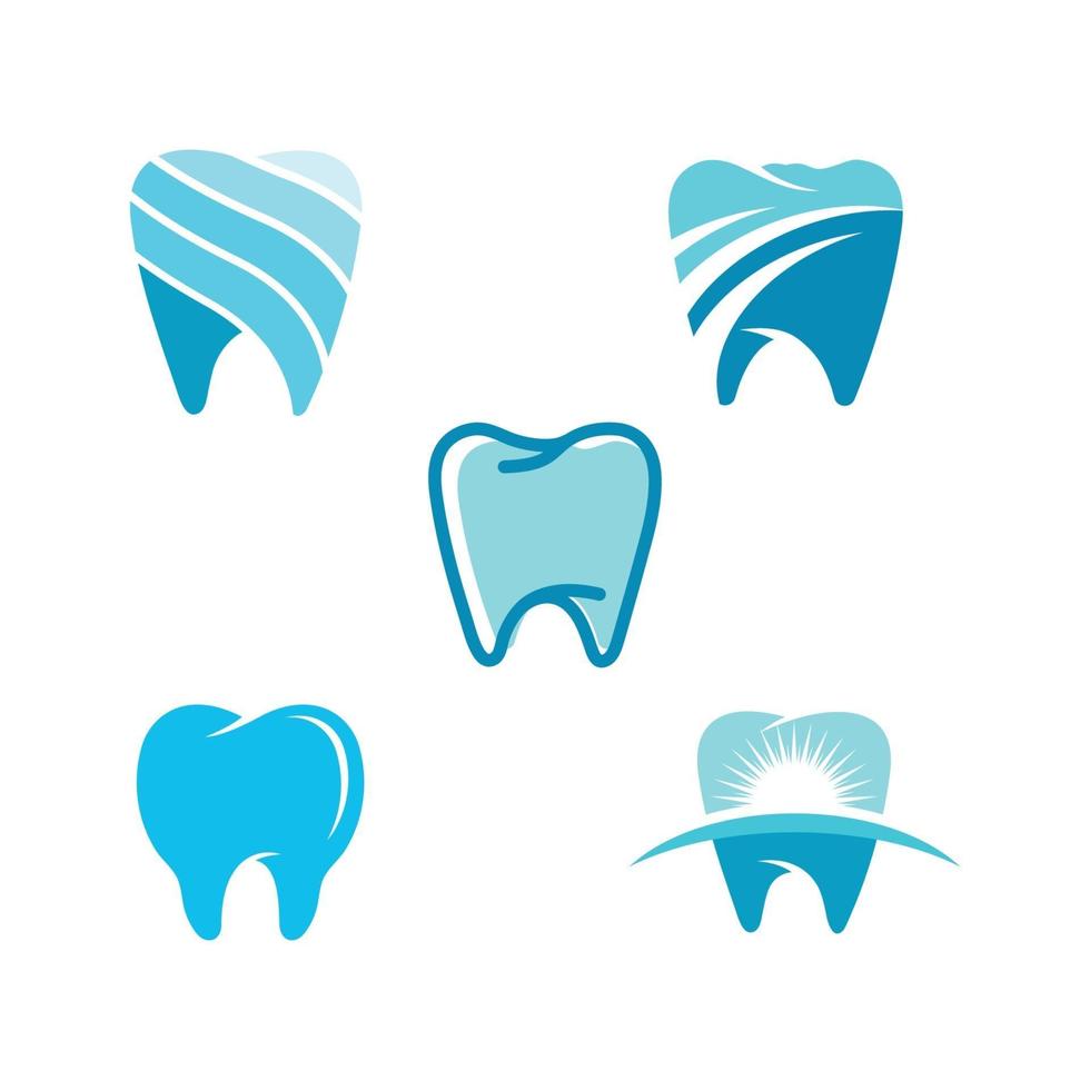 vector de plantilla de logotipo dental