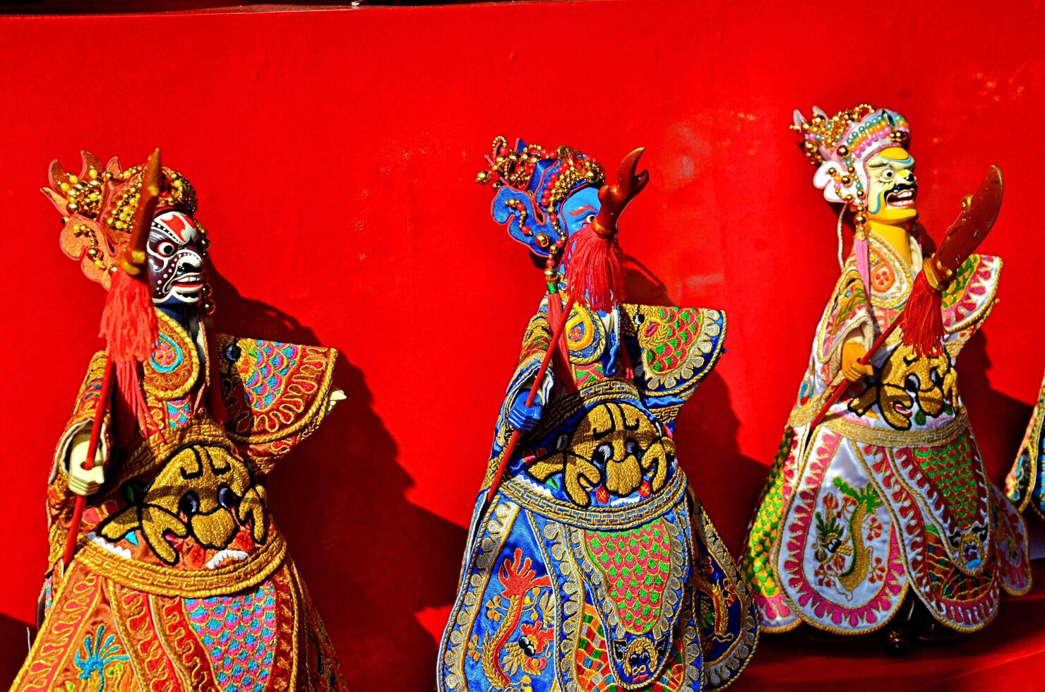 Chinese Puppet Traditonal Drama Show photo