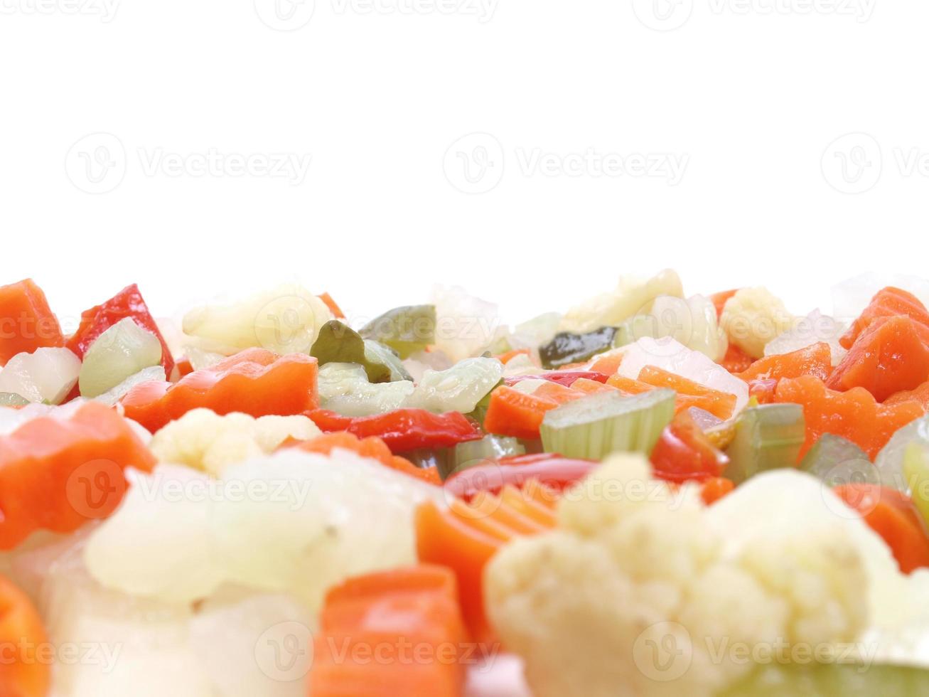 fondo de verduras mixtas foto