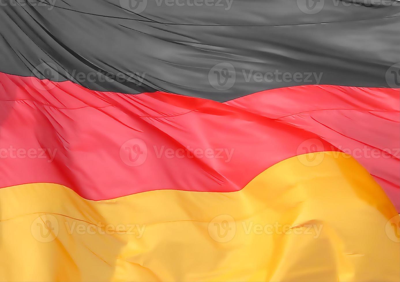 bandera alemana de alemania foto