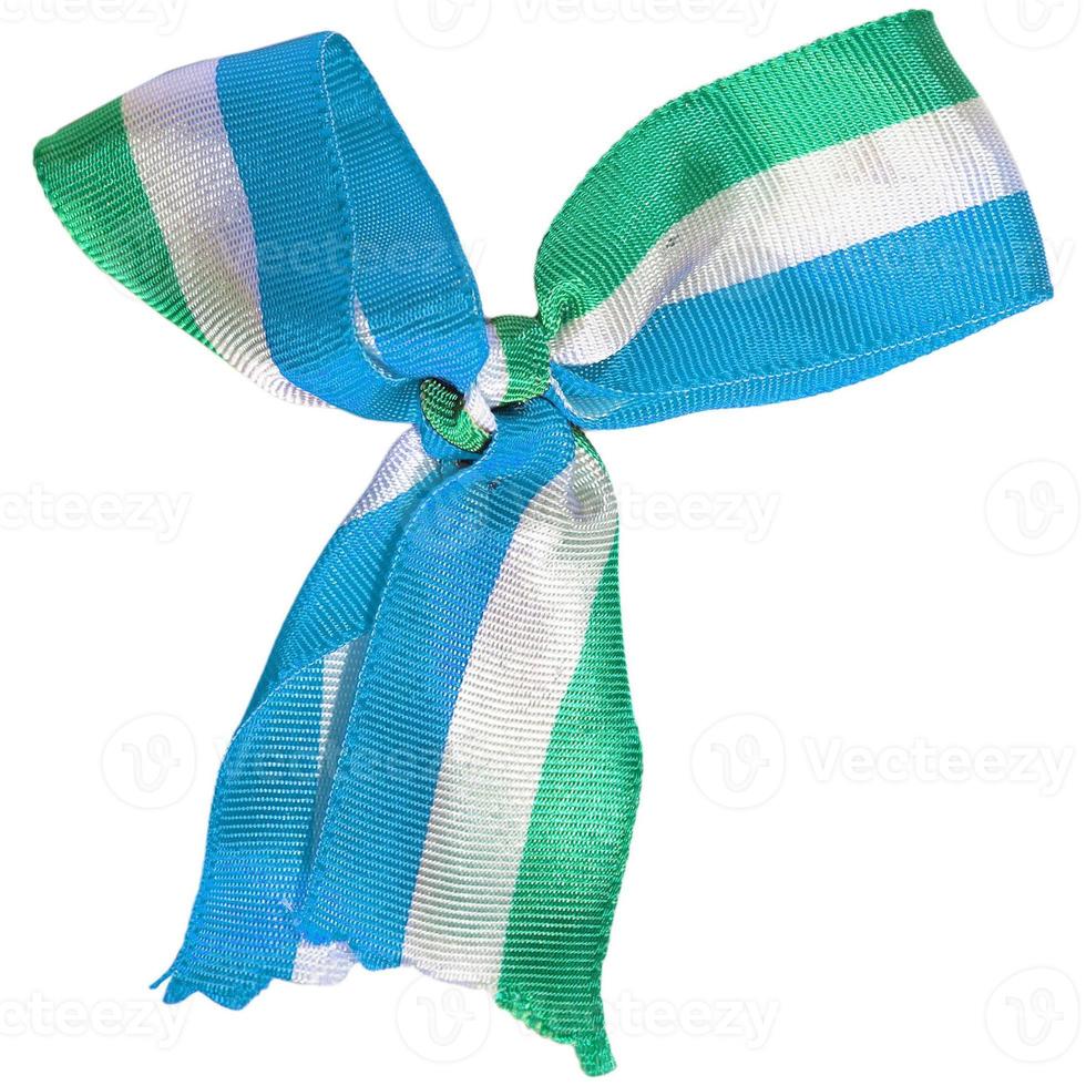 Sierra leone national flag cockade photo