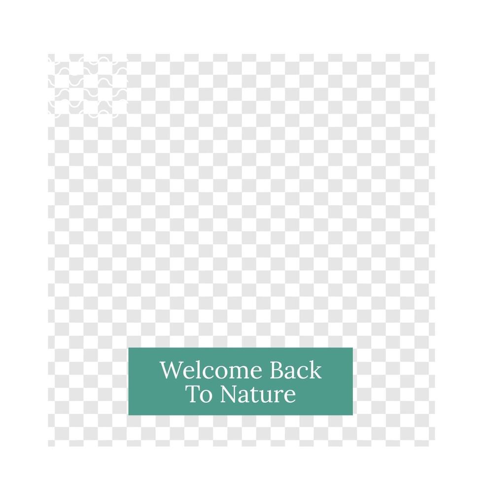 lodging traveling hotel feed design social media post template vector