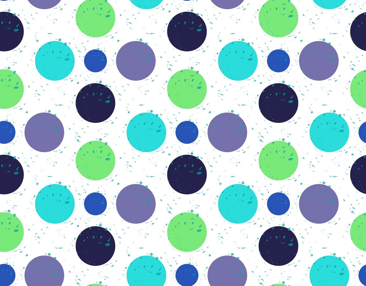 Grunge colorful geometric seamless pattern vector