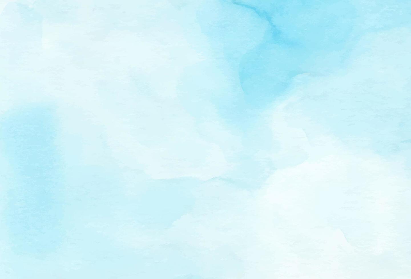 Blue abstract watercolor texture background. vector