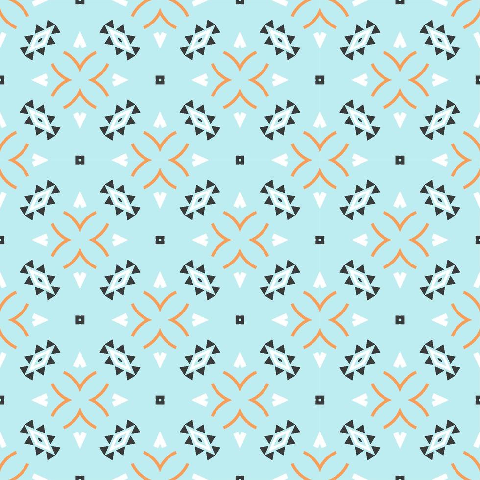 Seamless abstract shape ornament. Pattern modern design vector