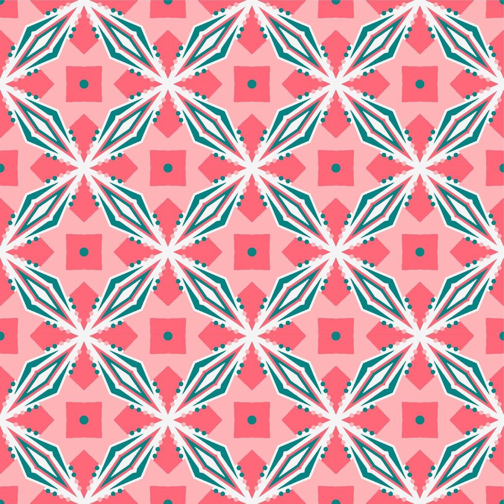 Modern pattern ornament. Abstract shape seamless design vector