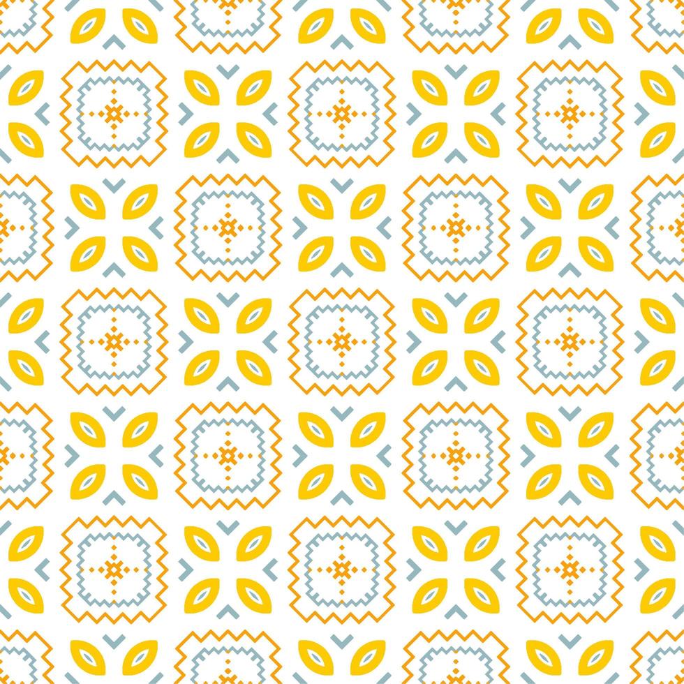 Modern pattern ornament. Abstract shape seamless design vector