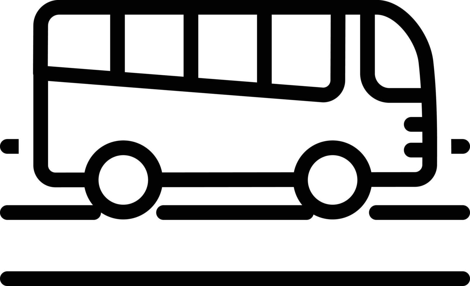 Line icon for travel vector