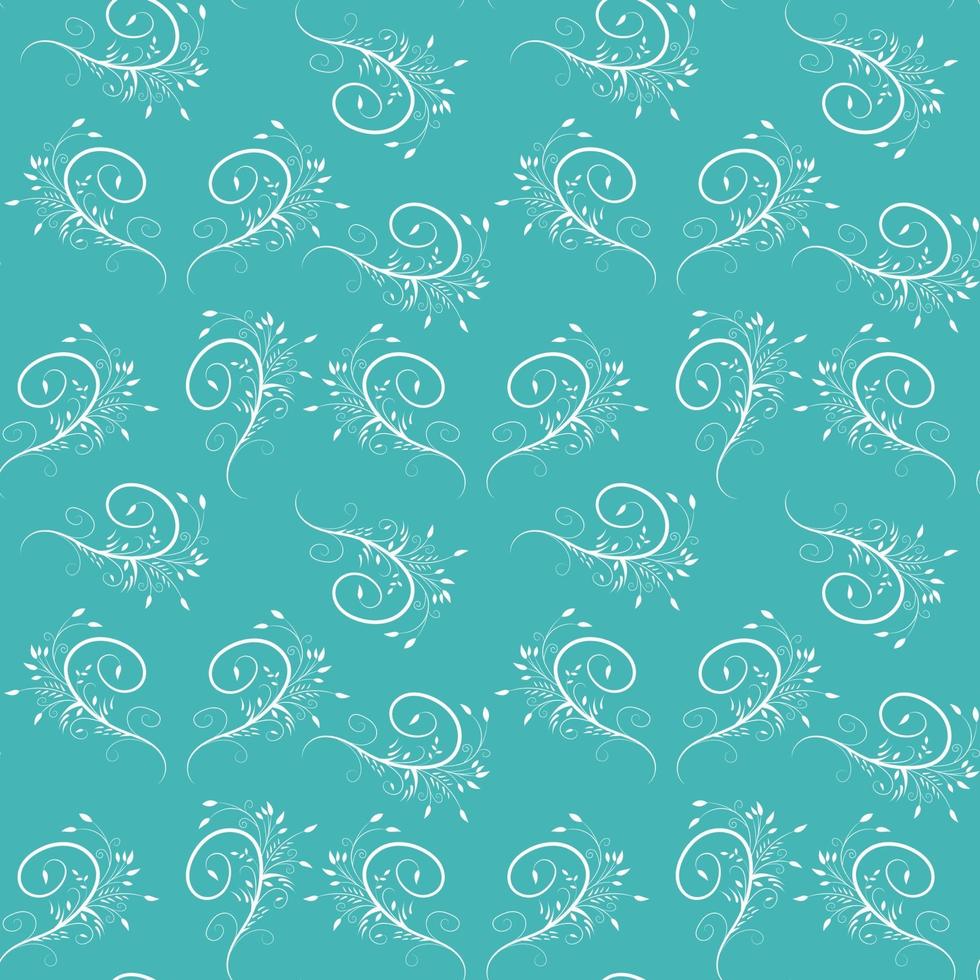 Vector floral seamless pattern