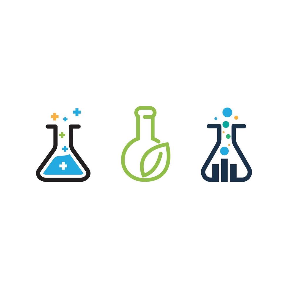 Health Medical Lab icon template vector