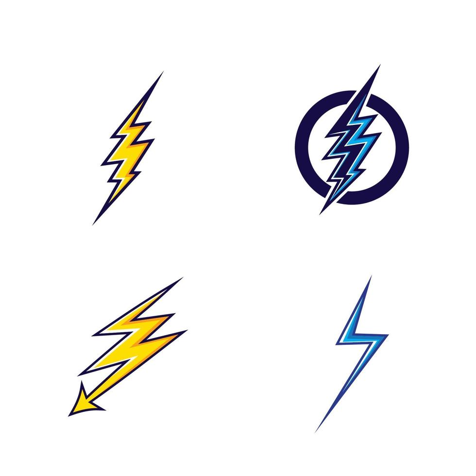 Ilustración de vector de icono de energía