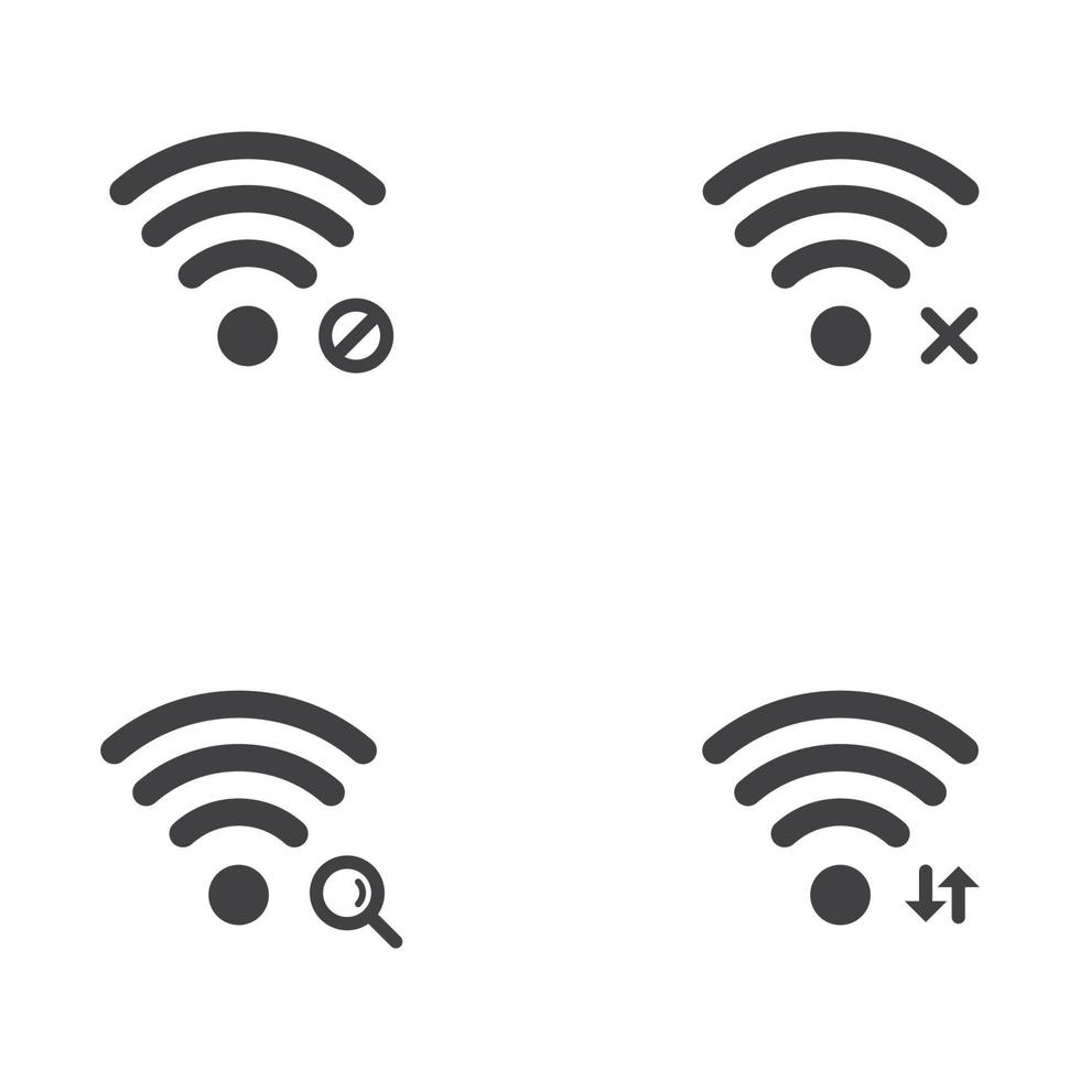 señal wi-fi ilustración diseño vector