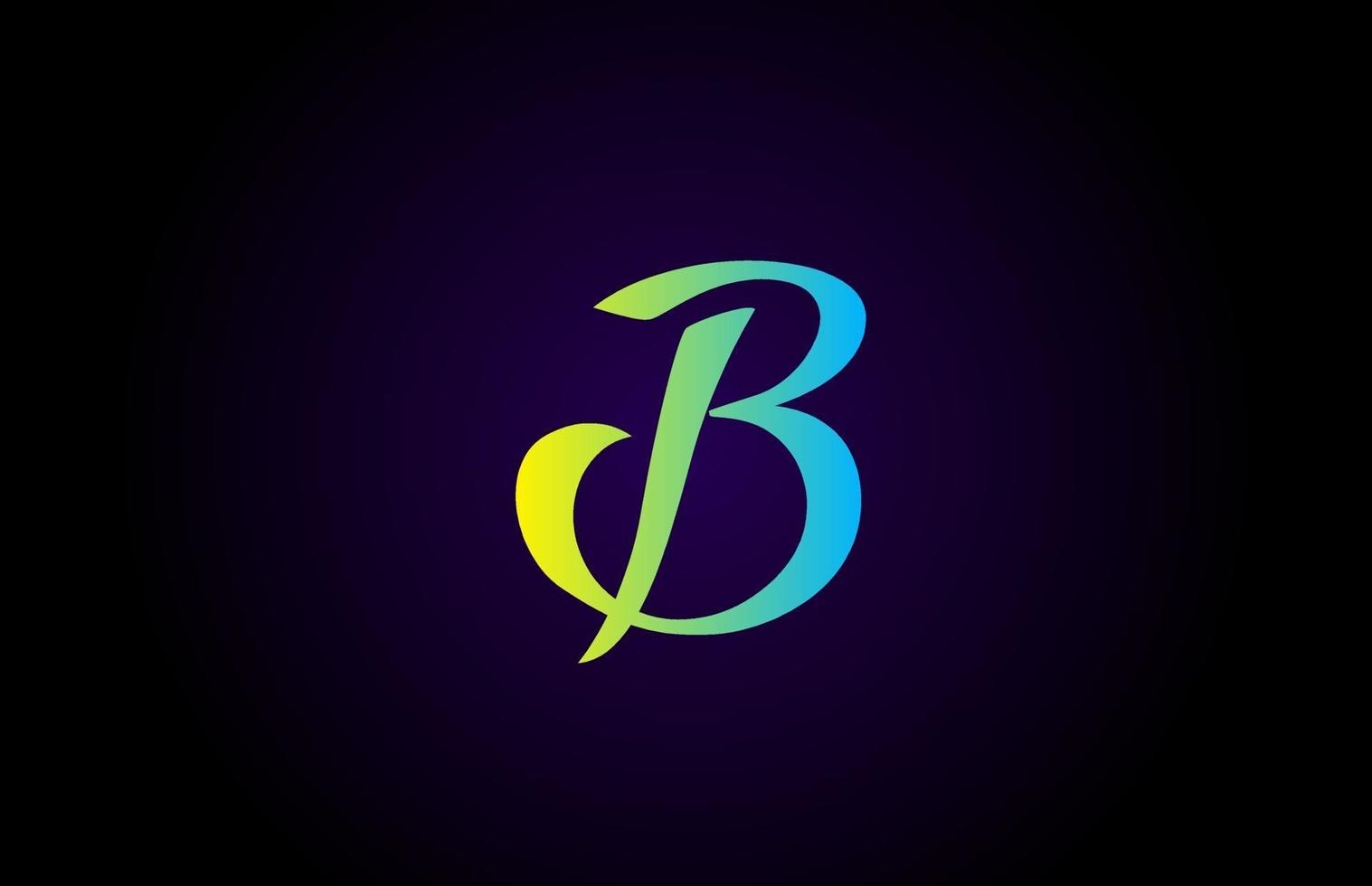 Alphabet letter logo icon for business and company. Creative template vector