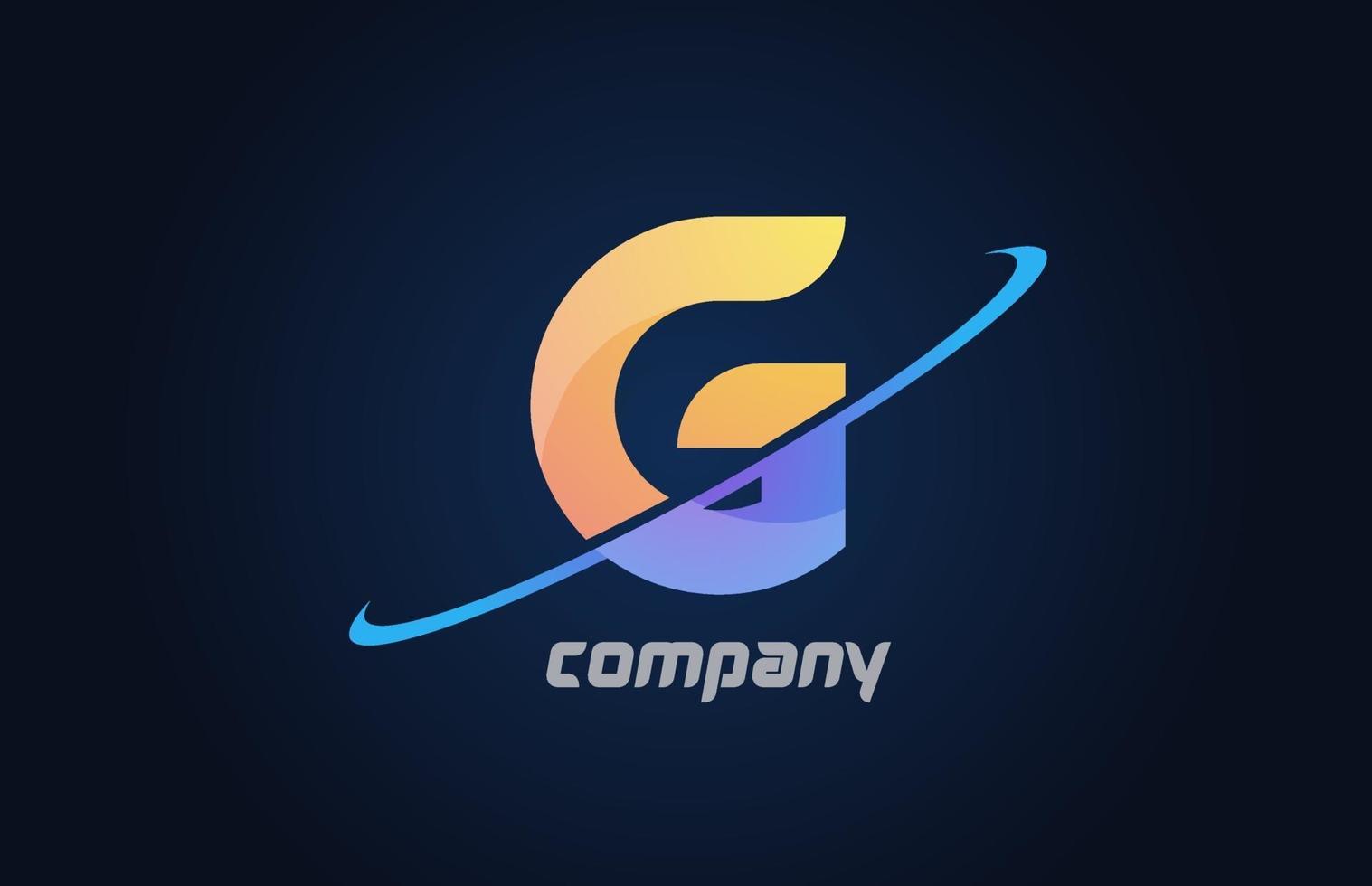 Alphabet letter logo icon for business and company. Creative template vector