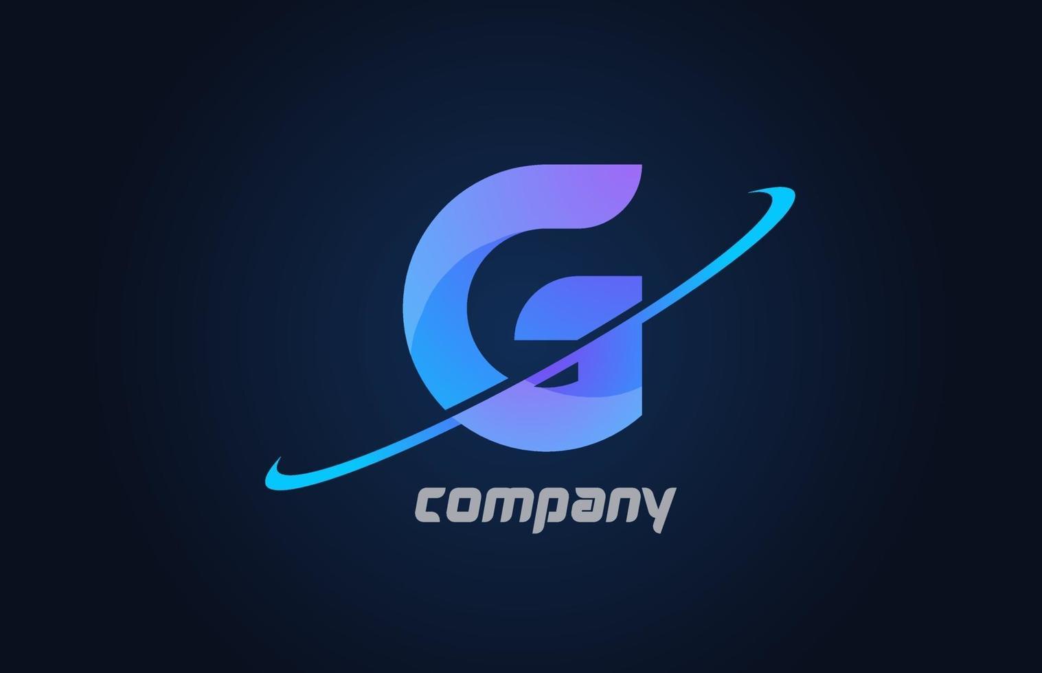 Alphabet letter logo icon for business and company. Creative template vector