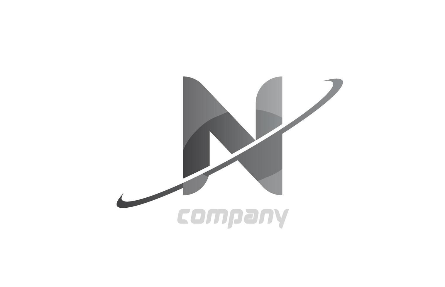 Alphabet letter logo icon for business and company. Creative template vector