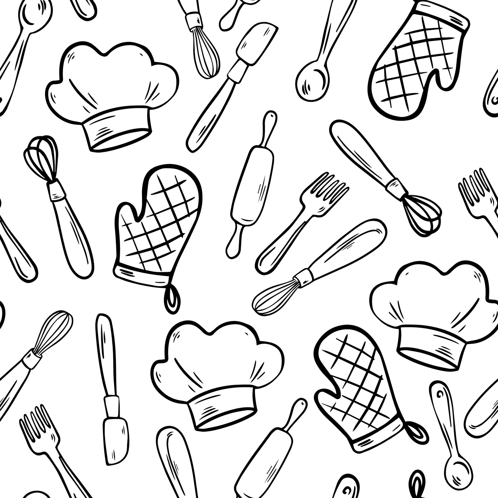 https://static.vecteezy.com/system/resources/previews/003/285/979/original/kitchen-tools-seamless-pattern-doodle-kitchen-stuff-vector.jpg