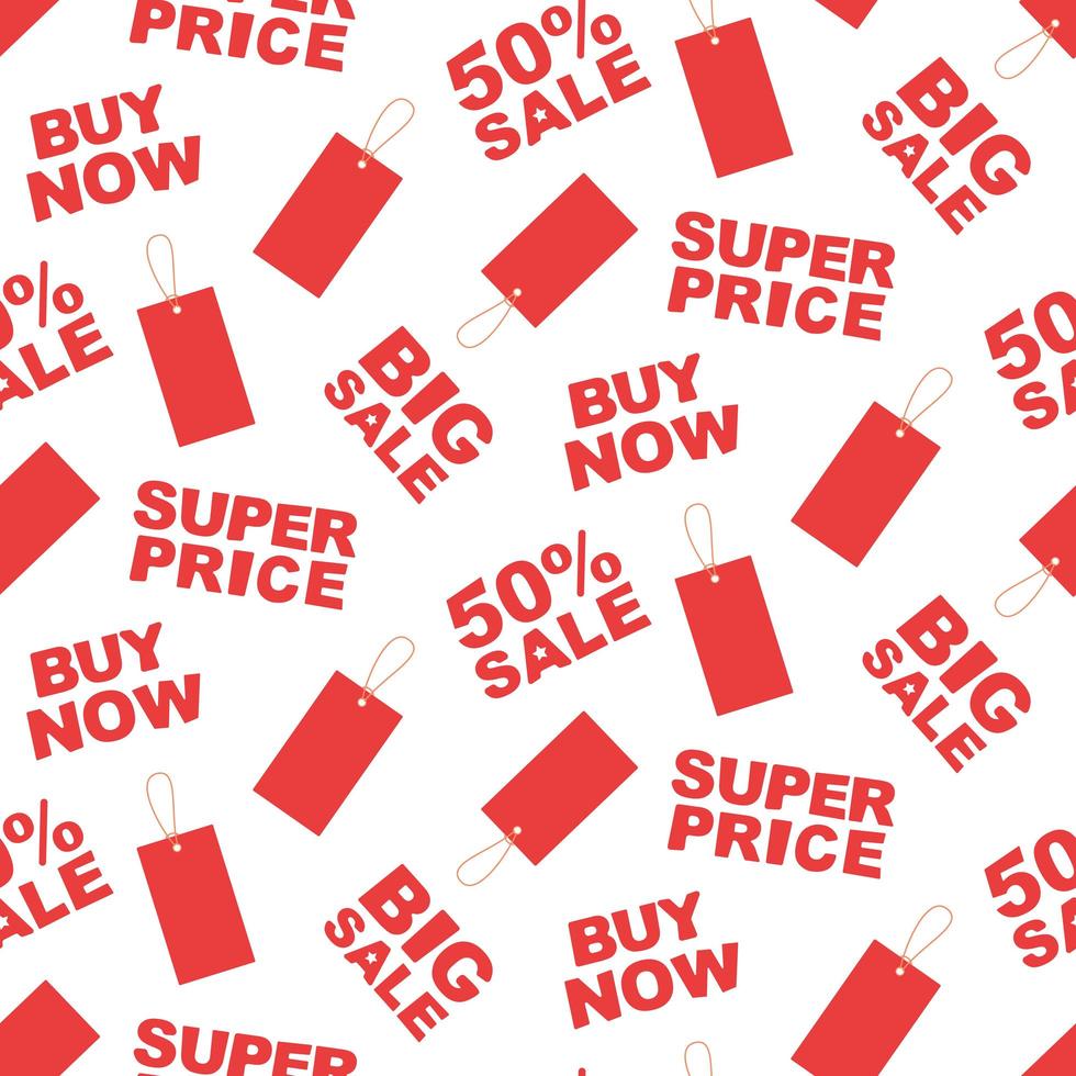 vector seamless layout with discount.