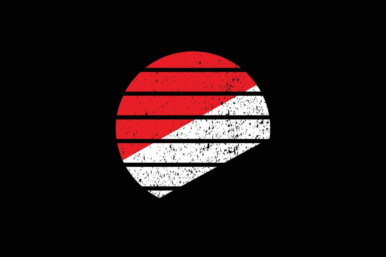 bandera de estilo grunge del sealand. ilustración vectorial. vector