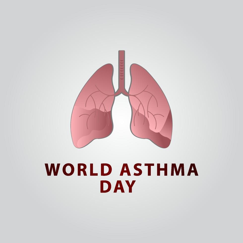 World Asthma Day-07 vector