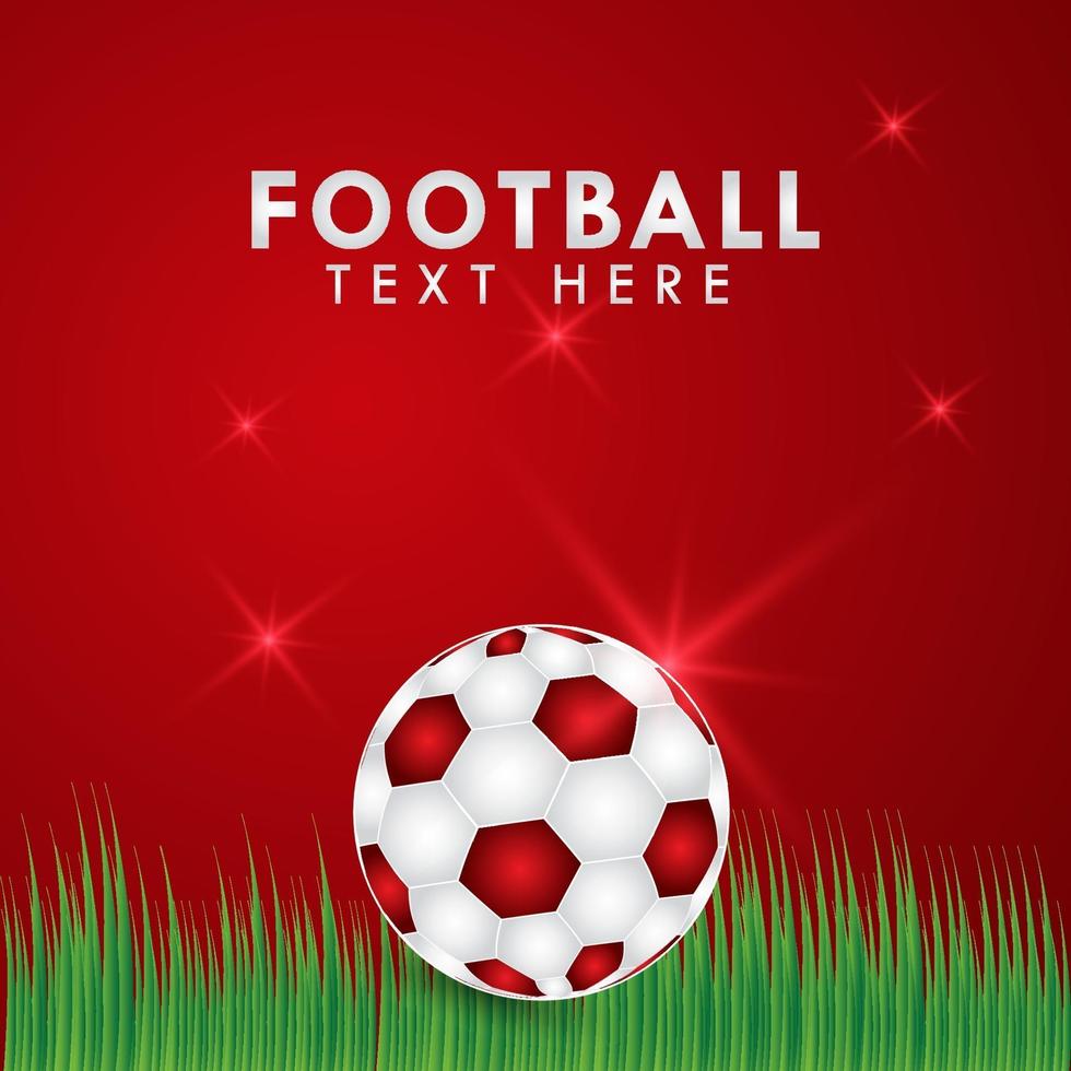 Football Design For Background Advertising vector