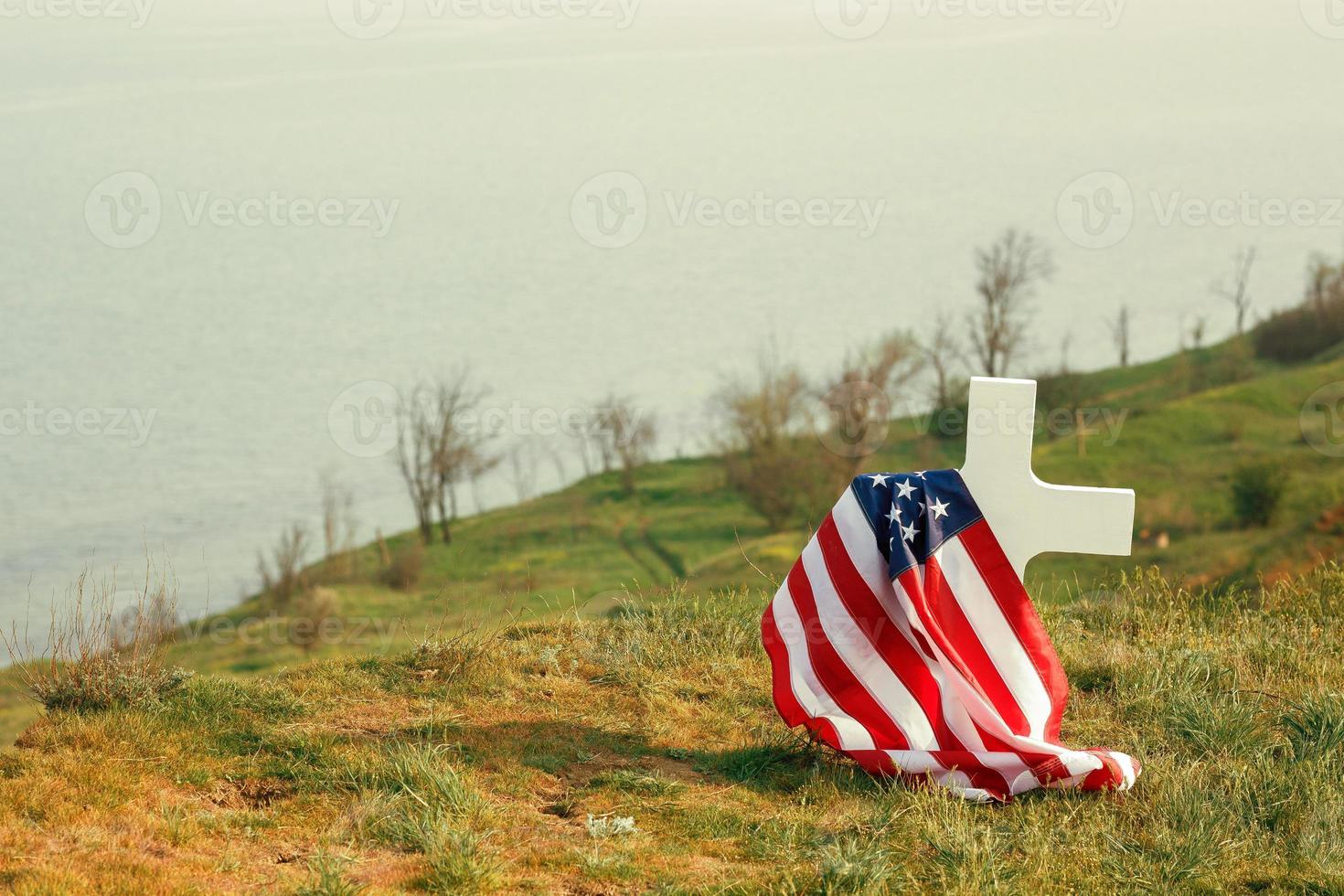 The grave of a soldier photo