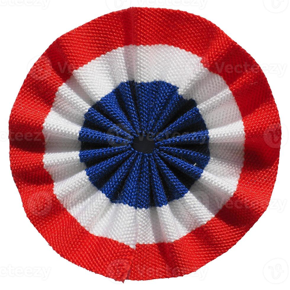 Roundel of France isolated photo