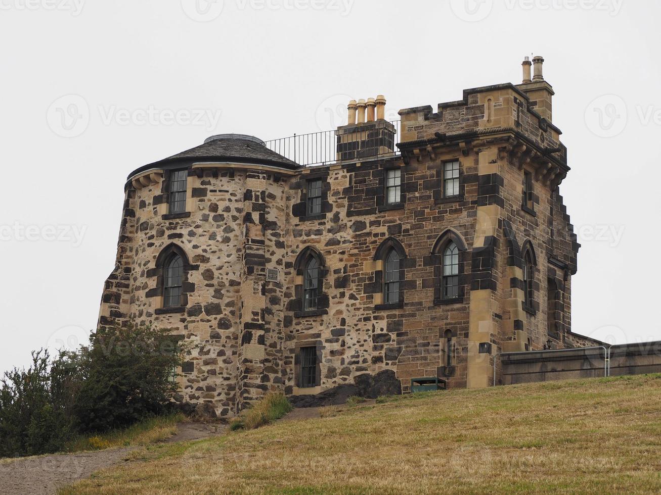 Observatory House on Calton Hill in Edinburgh photo