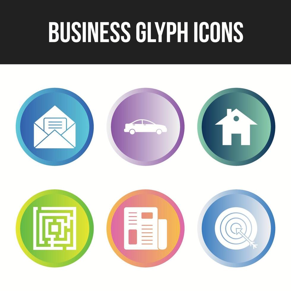 Business icon set for personal and commecal use vector