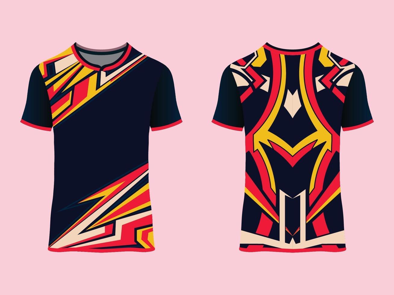 Sport Clothes Abstract Racing Design vector