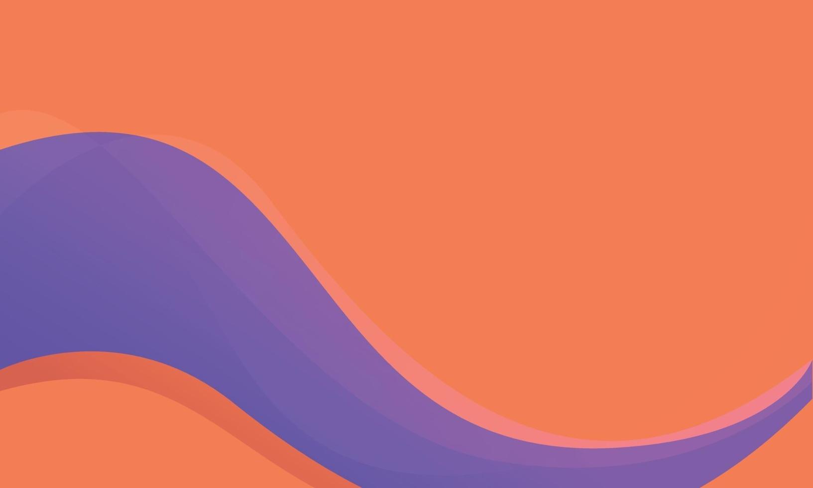 Simple abstract orange and purple background vector