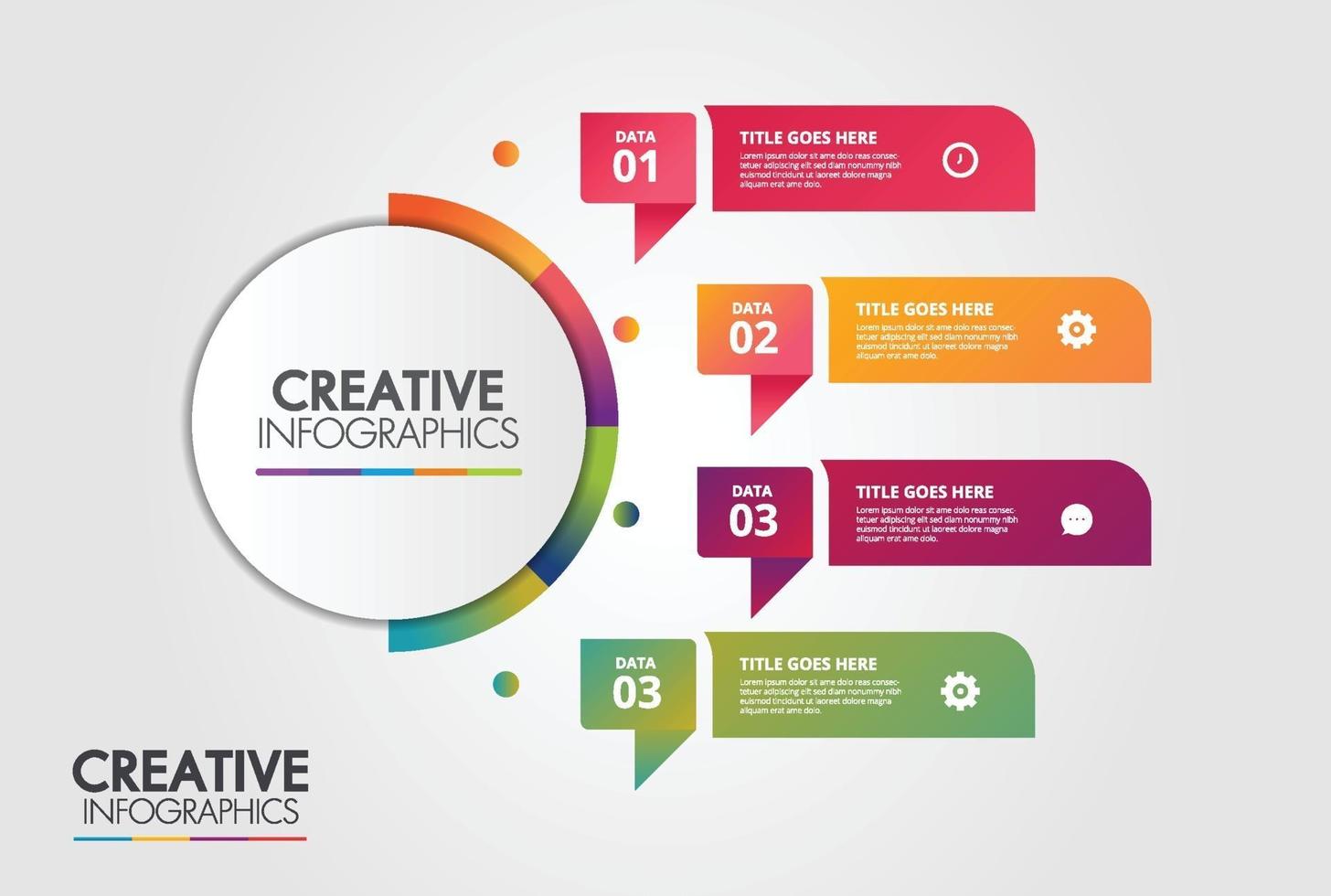 Business Infographics  Elements Design.  Can be used for web design. vector
