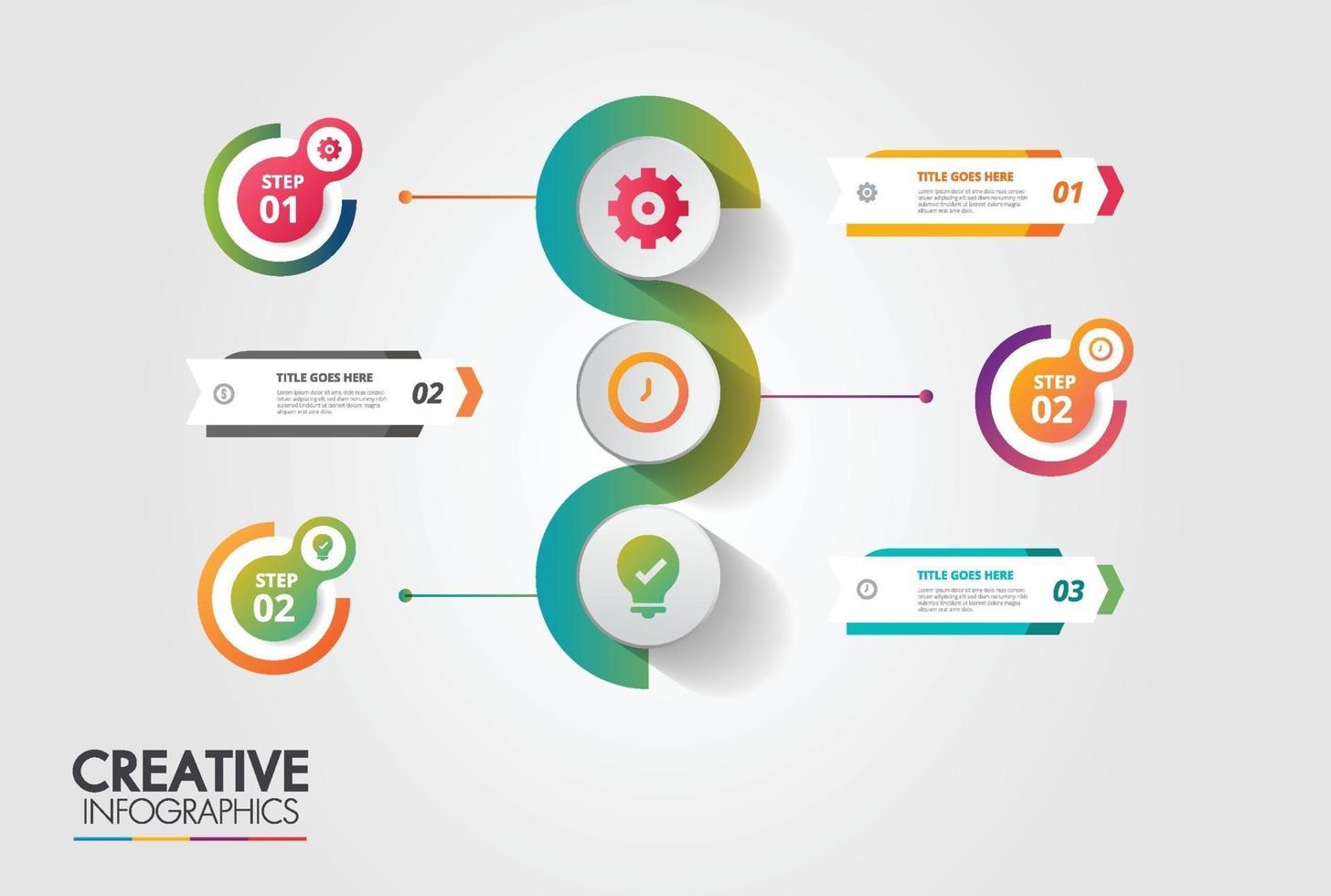 Business Infographics  Elements Design.  Can be used for web design. vector