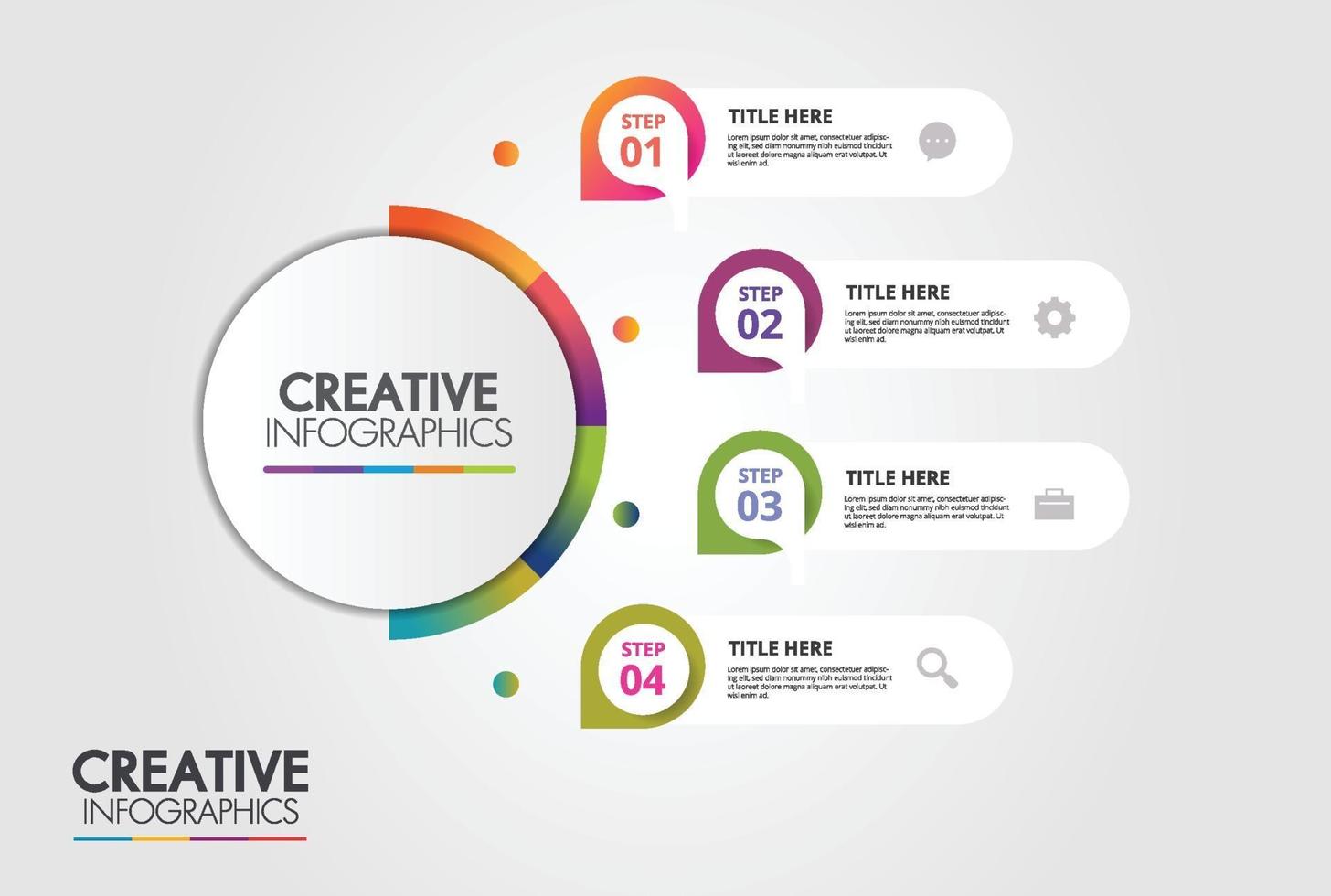 Business Infographics  Elements Design.  Can be used for web design. vector