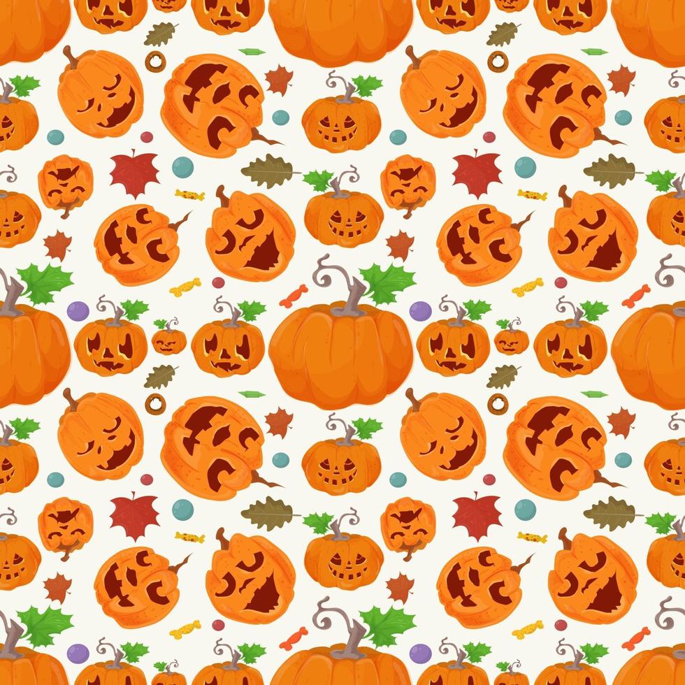 seamless pattern 3 for the Halloween holiday vector