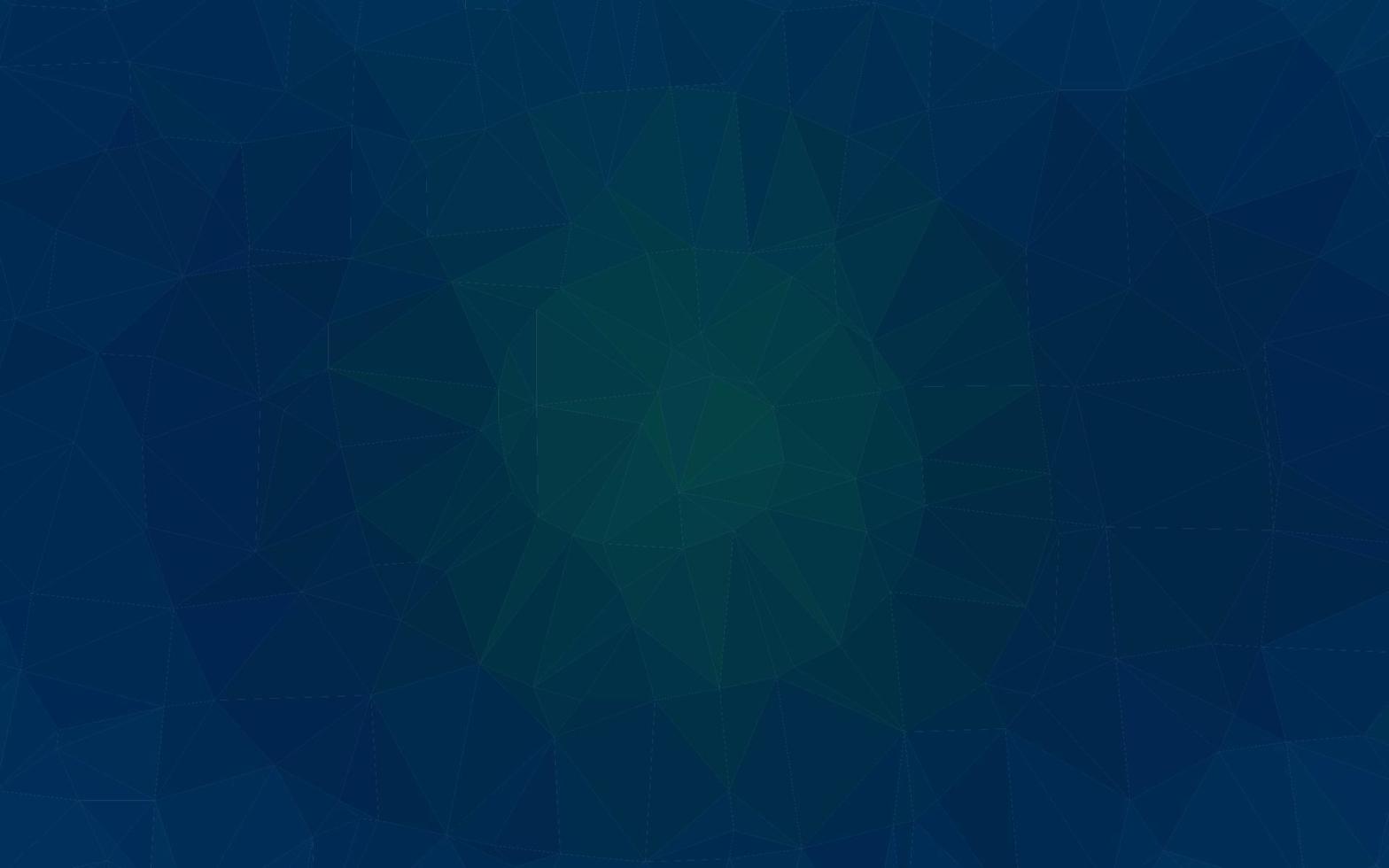 Dark BLUE vector abstract mosaic backdrop.