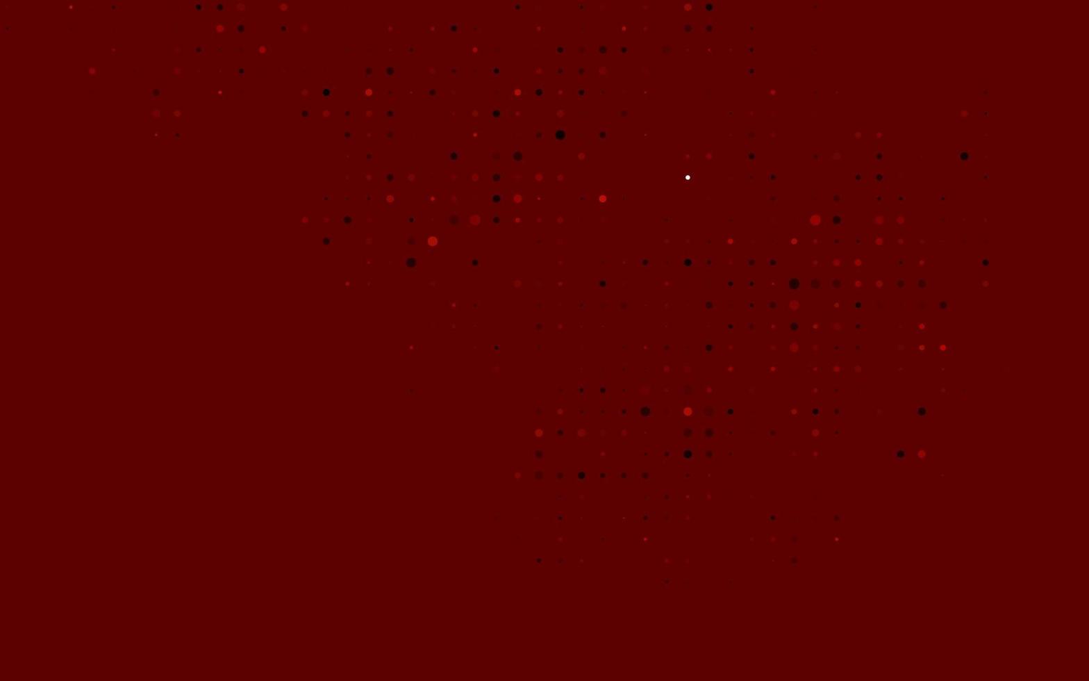 Dark Red vector layout with circle shapes.