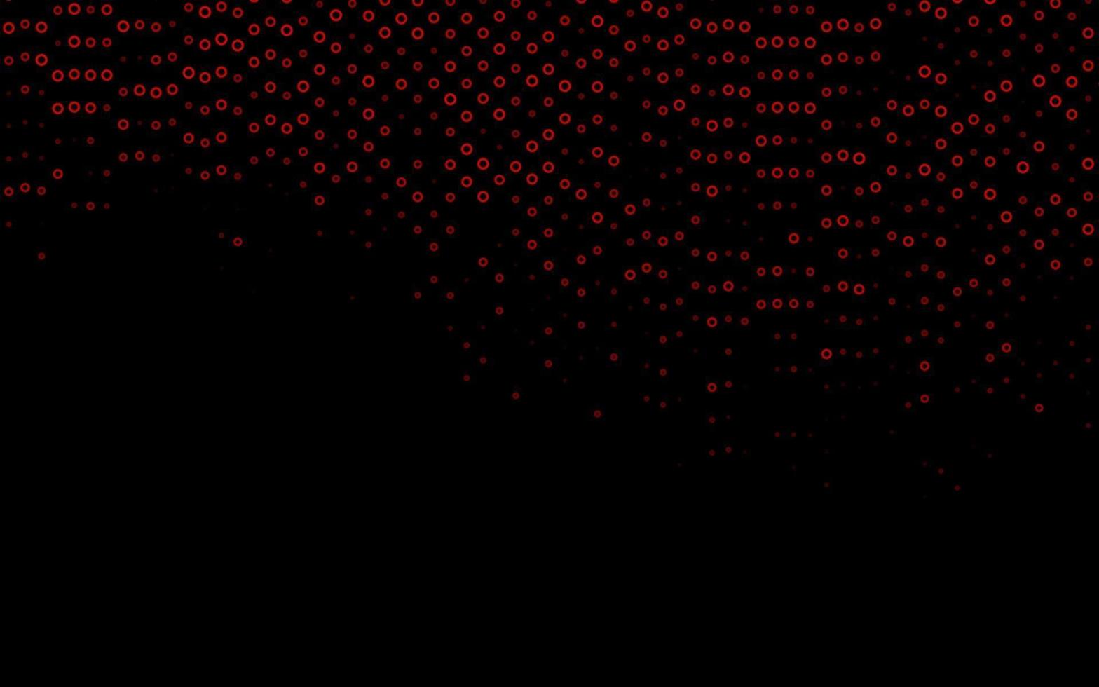 Light Red vector pattern with spheres.